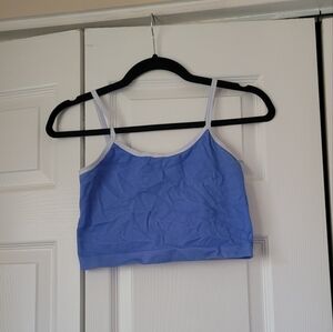 Madewell MWL Seamless Crop Cami in Colorblock